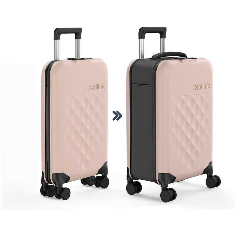 ROLLINK　FLEX 360 スピナー スーツケース ローズスモーク [TSAロック搭載 /3泊～5泊]　0850031170698