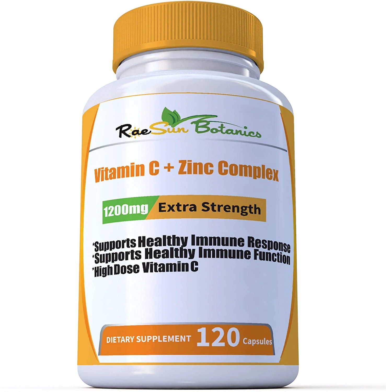 [アメリカ無料直送] [プレミアム商品][満足度上位]RaeSun Botanics高用量ビタミンC