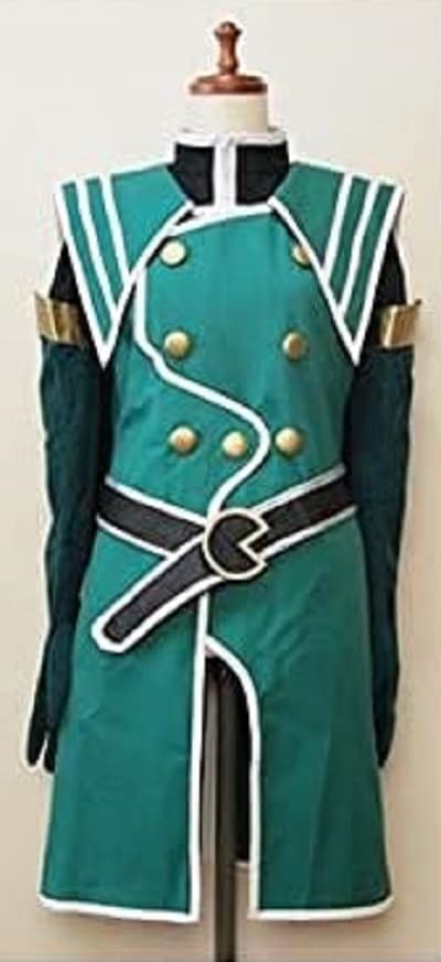 テイルズ オブ ジ アビス ジェイドカーティス コスプレ衣装 撮影用 ユニフォーム 舞台演出服 クリスマス仮装