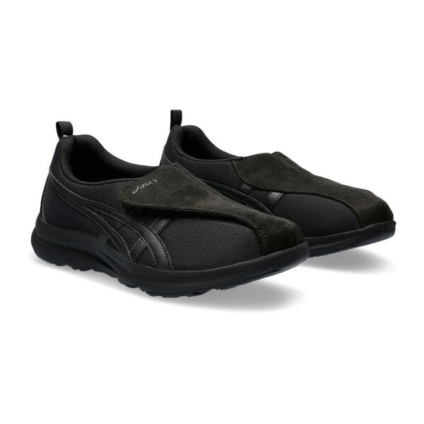 介護シューズ LIFEWALKER W018 ブラック×ブラック 001 24cm 1242A018