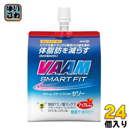 明治 VAAM ヴァームスマートフィット ゼリー 180g 24個入