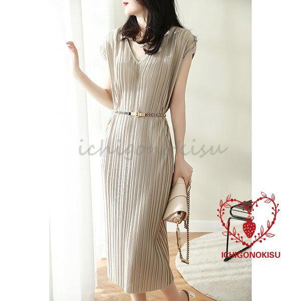 夏の新着商品 ワンピース レディース 40代 きれいめ 夏 マキシワンピース Vネック ロングワンピース チュニック Aライン 大きいサイズ おしゃれ 可愛い 着痩せ 通勤 品質保証 送料無料