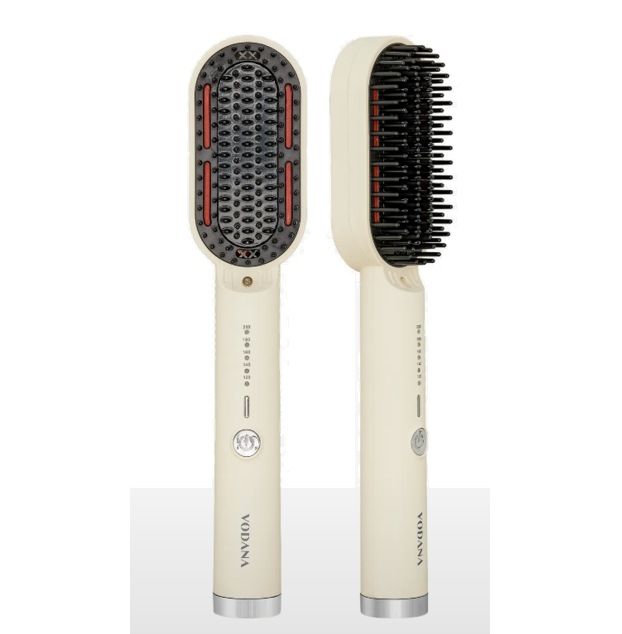 ボリューム&ストレート ヒット ブラシ アイボリー