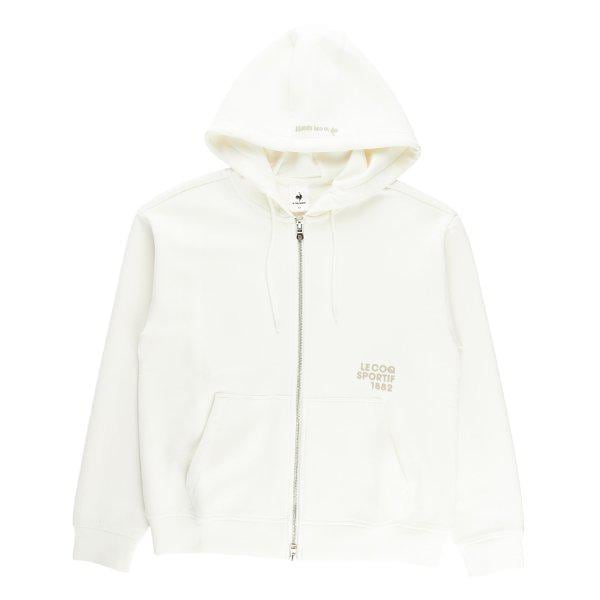 ルーズフィット クッション地 フード付きジップアップジャケット QQ123LFT11 IVY_P415027591