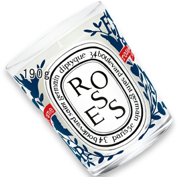 diptyque(ディプティック) 【数量限定】限定版 クラシック キャンドル ローズ 190g 2026年1月27日より順次発送