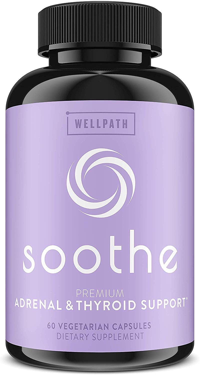 甲状腺機能サポートと副腎機能サポートサプリメント - エネルギー代謝副腎疲労緩和ストレス応答コルチゾその他