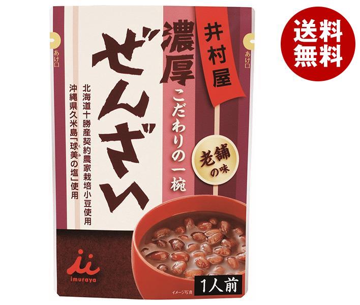 国内正規品】 井村屋 濃厚ぜんざい 180g＊30(5＊6)袋入＊(2ケース