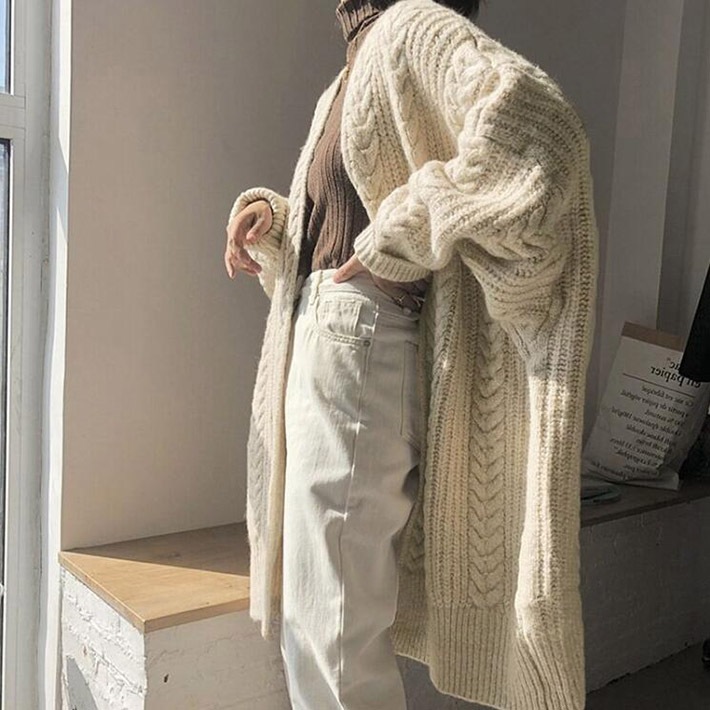 カーディガン ニットカーディガン ロングカーディガン ロング 　アウター 　レディース トップス ゆるニット 洗える　ロング ゆったり 春秋 長袖 大きめ　羽織 長い 大きいサイズ　ビッグ カー