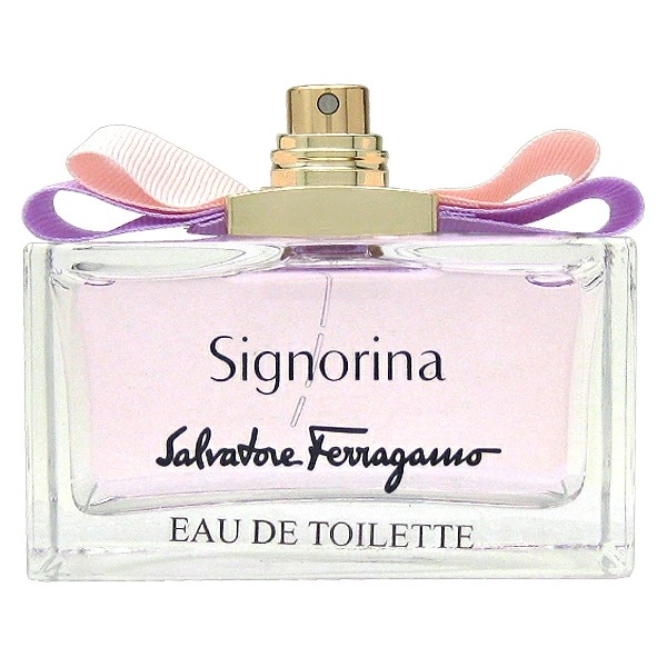 サルヴァトーレ フェラガモ SALVATORE FERRAGAMO シニョリーナ EDT 100ml【訳ありテスター未使用品】