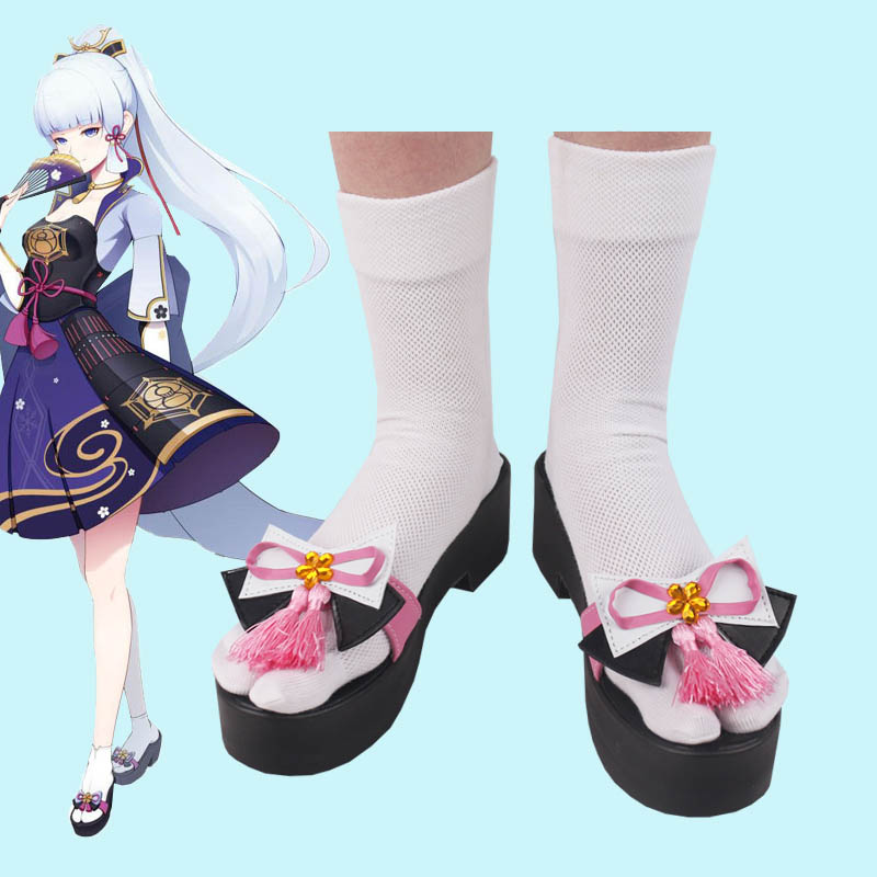 期間限定値!下!げ 元神神里綾華cos靴コスプレ靴 (靴下を贈る)