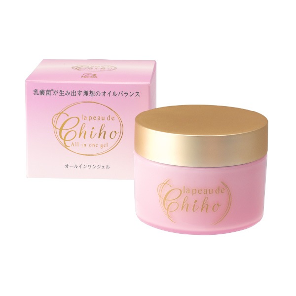ラポーテ チホ オールインワンジェル 80g 乳酸菌配合 保湿 オールインワン(化粧水乳液美容液クリームパック) 酵素処理乳酸菌配合 整肌 潤い 植物由来成分 おすすめ