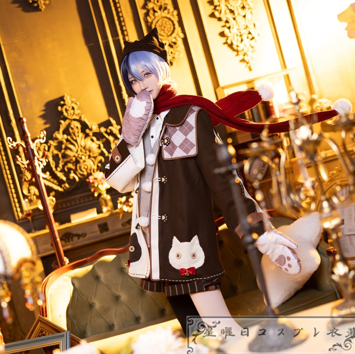 【期間限定】プロジェクトセカイ プロセカ 東雲彰人 Warming Cat 冬服 コスプレ衣装 コスチューム品質良い 店舗お勧め