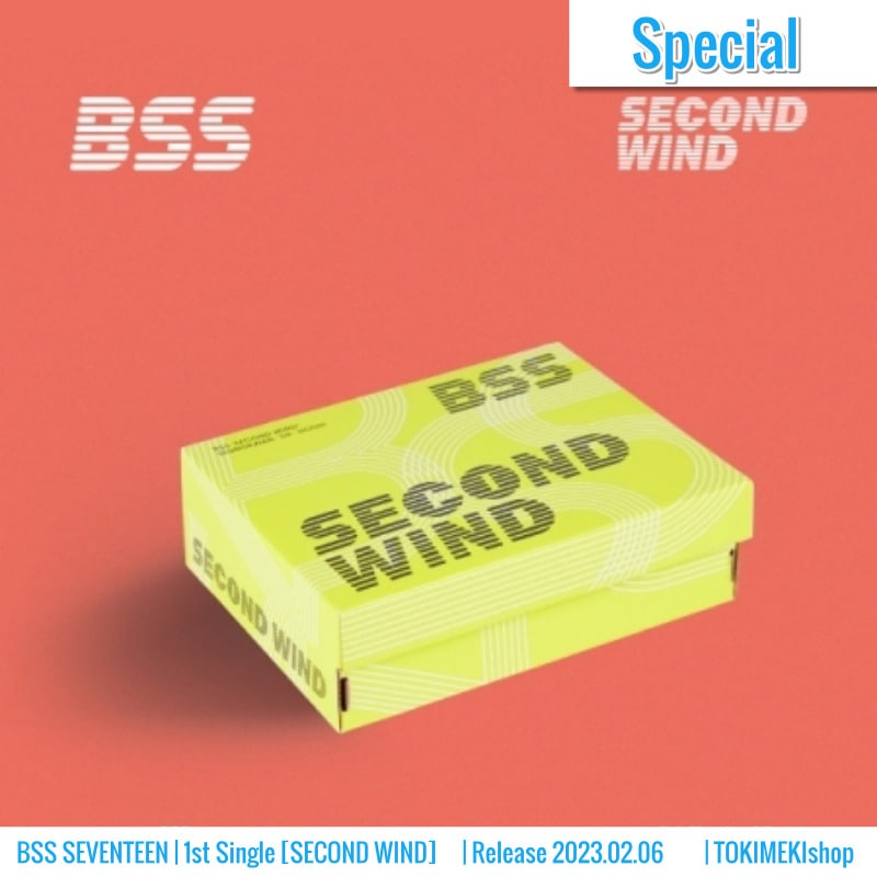 SEVENTEEN BSS 1st Single Album [SECOND WIND] Special ver. +Shop Gift