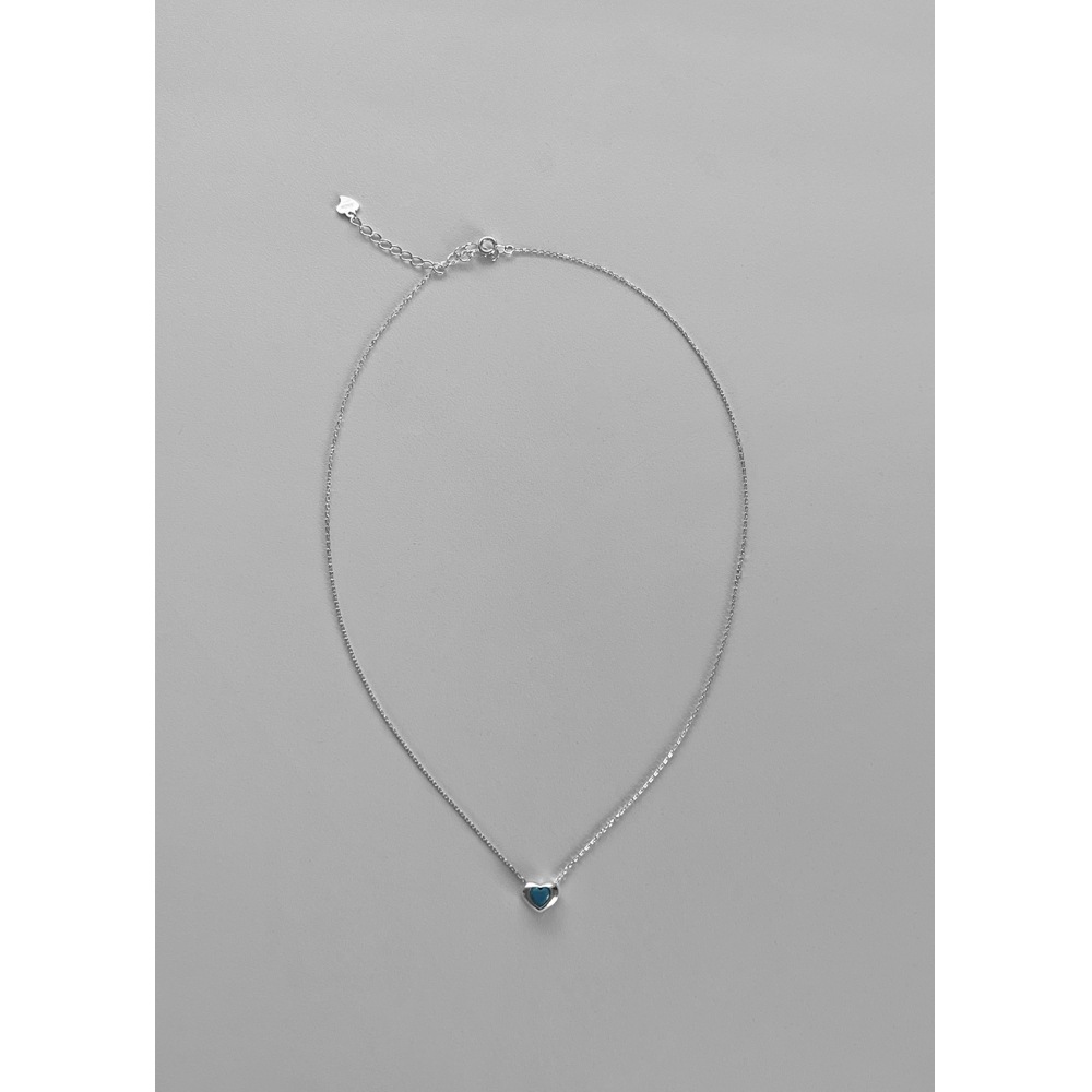 ブラックアップ (シルバー925) ミンターハートネックレス 5,489円