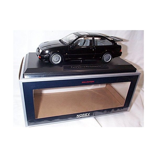 大流行中！ Norev 並行輸入品 model diecast scale 1:18 car 1986 Cosworth RS Sierra Ford black metallic その他