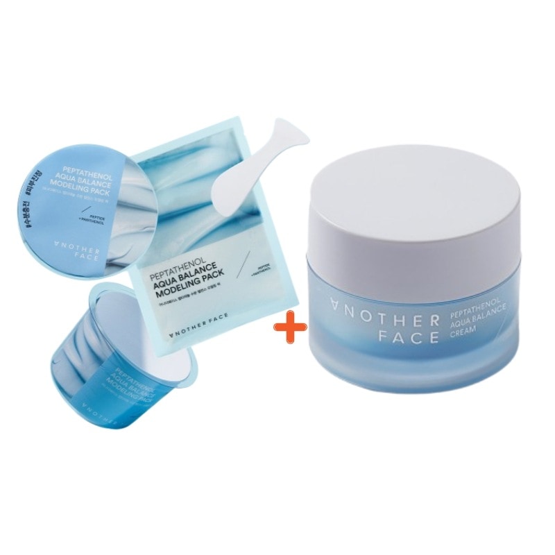 [25SS/新作]ペプタテノール 水分バランス モデリングパック 1個+ペプタテノール 水分バランス クリーム 50ml