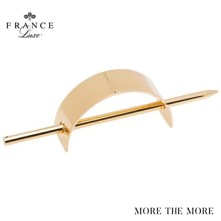 France Luxe フランス ラックス スキニー メタル マジェステ（ゴールド） 簪 かんざし ヘアクリップ バレッタ 高級 まとめ髪 アレンジ おしゃれ レディース ヘアアクセサリー プレゼント 10,124円