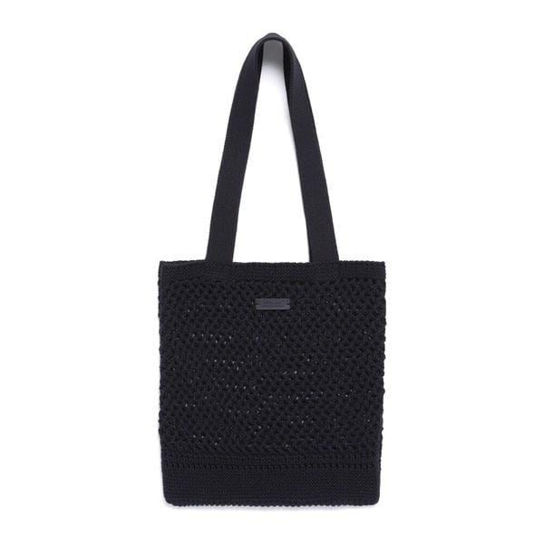N262ATO010 女性ニットトートバッグ NAVY