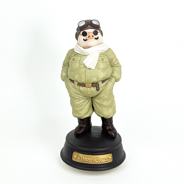 スタジオジブリ 紅の豚 ポルコロッソ 磁器オルゴール 飛行機服_4102-404988