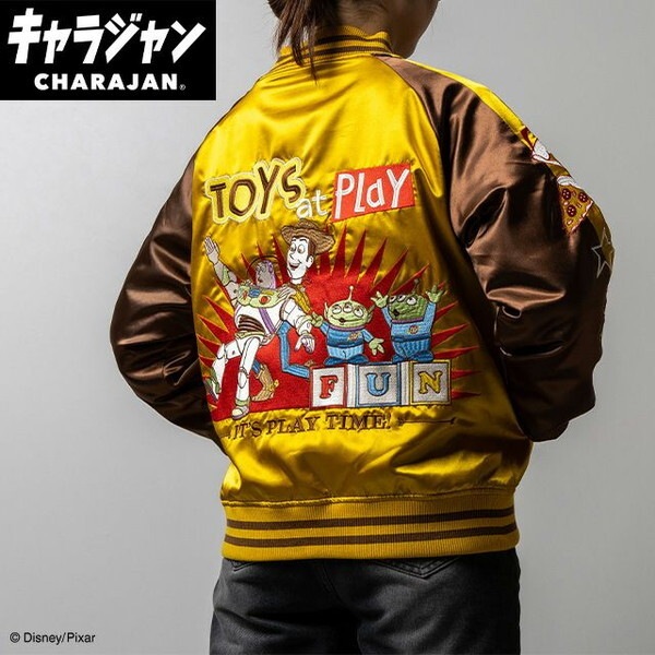 2335065500 ディズニー トイストーリー トイズスペシャル スカジャン(L)