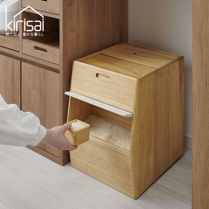 米びつ30kg桐製桐のこめ櫃OSPO-30オスマック日本製