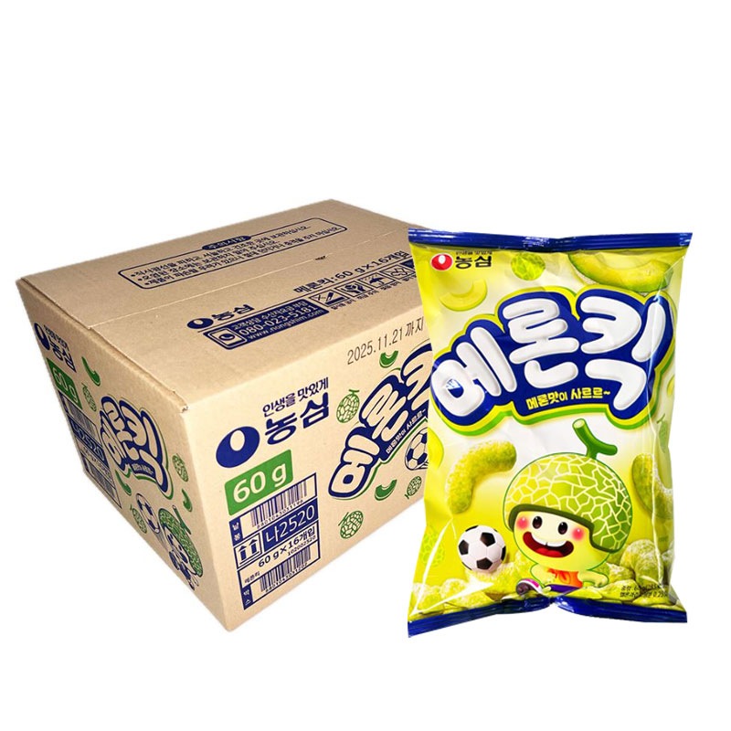 [業者向け] メロンキック 60g (16 x 4) / 4BOX 韓国 お菓子 大容量