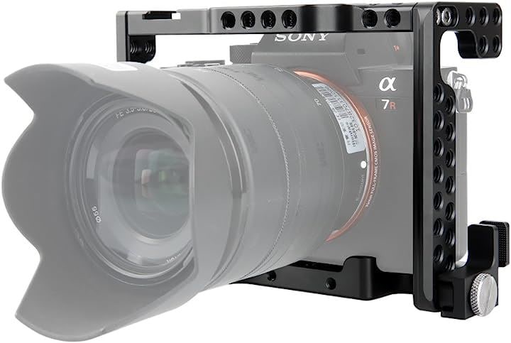 カメラケージ For Sony A7 / A7III A7MIII A7RIII A7SII A7SIII /A7II A7Rカメラ専用ケージ HDMIケーブルロッククランプ付き