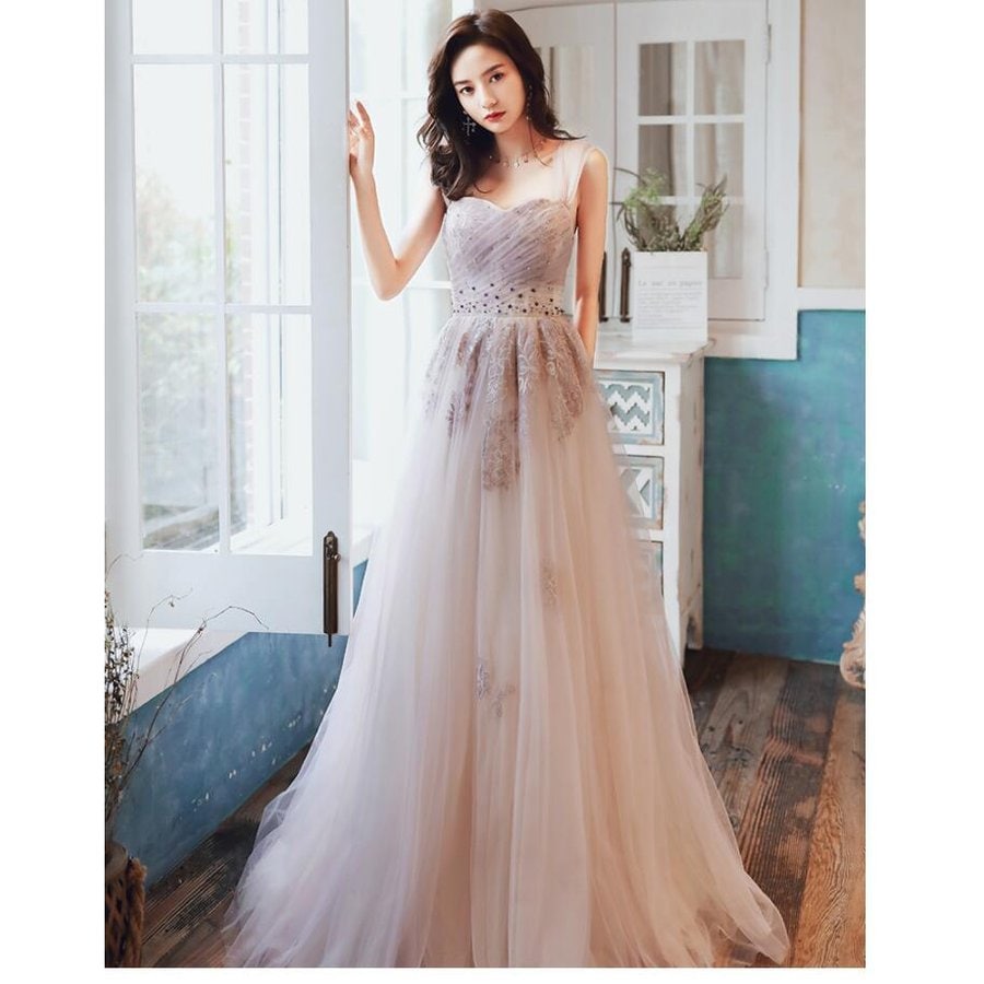 パーティードレス 結婚式 ワンピース ウエディングドレス ロングドレス コーラス衣装 結婚式 二次会