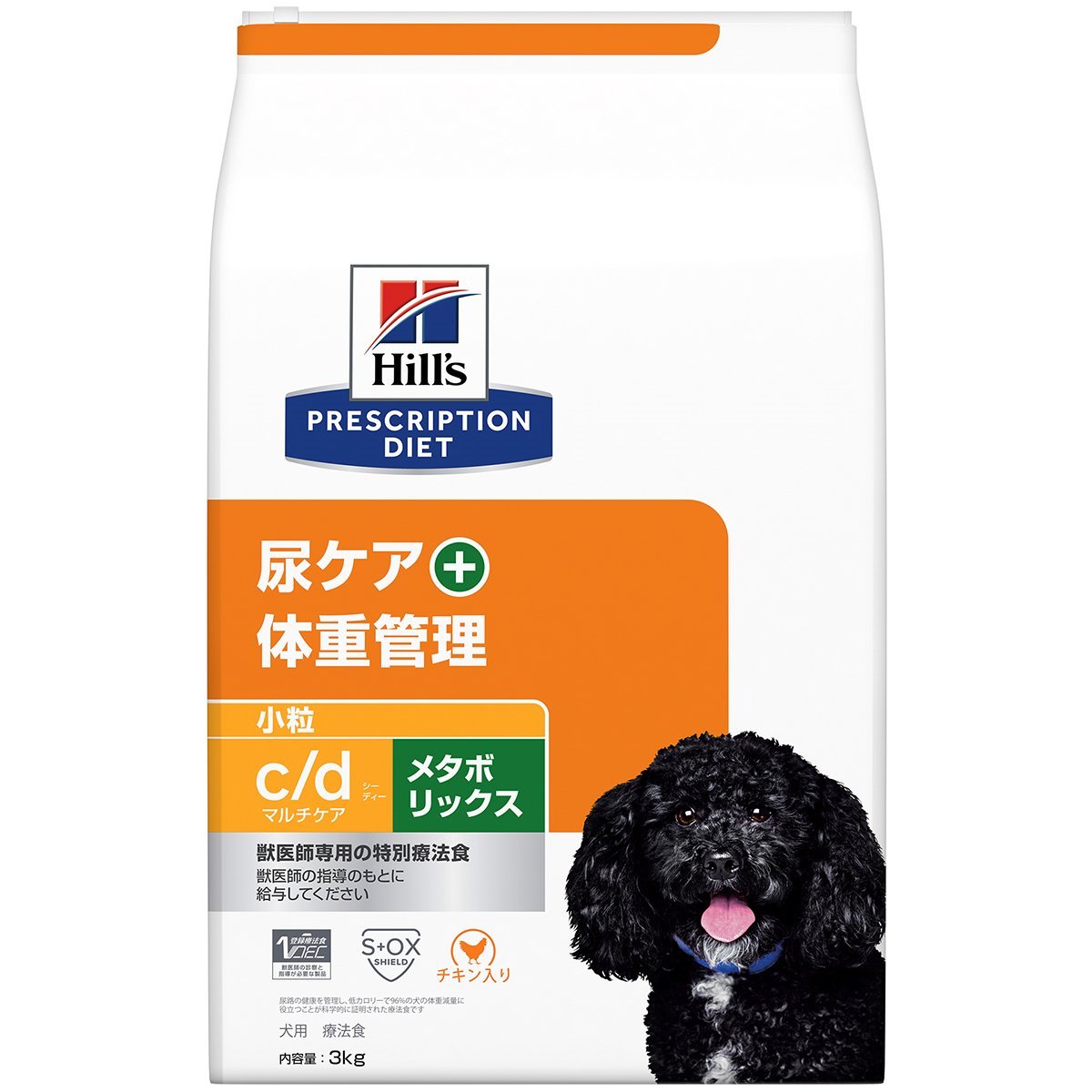 人気満点 c/d 犬用 ヒルズ マルチケア＋メタボリックス 3kg ドライ 小粒 尿ケア＋体重管理 ドッグフード -  flaviogimenis.com.br