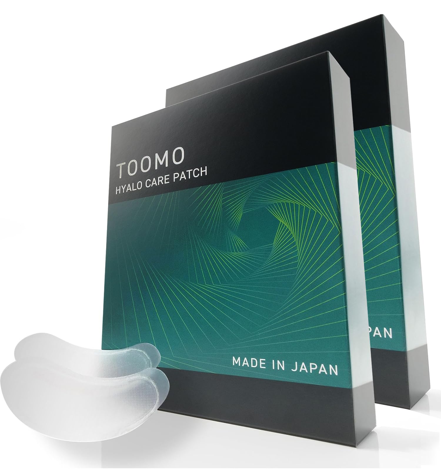 【 ニードルパッチ 男性用 】 メンズ ヒアルロン酸 パッチ 目元ケア 目元パック ヒアロケアパッチ TOOMO 3回分 6枚入り (6回分 12枚入り)