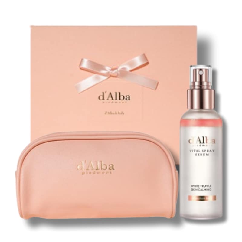 [ギフトセット] ホワイトトリュフ バイタル ミスト セラム 100ml+シックニッツァーロゴ ピンクポーチ+ピンクギフトボックス
