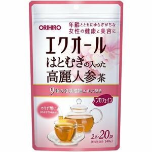 オリヒロ エクオールはとむぎの入った高麗人参茶 40...のサムネイル