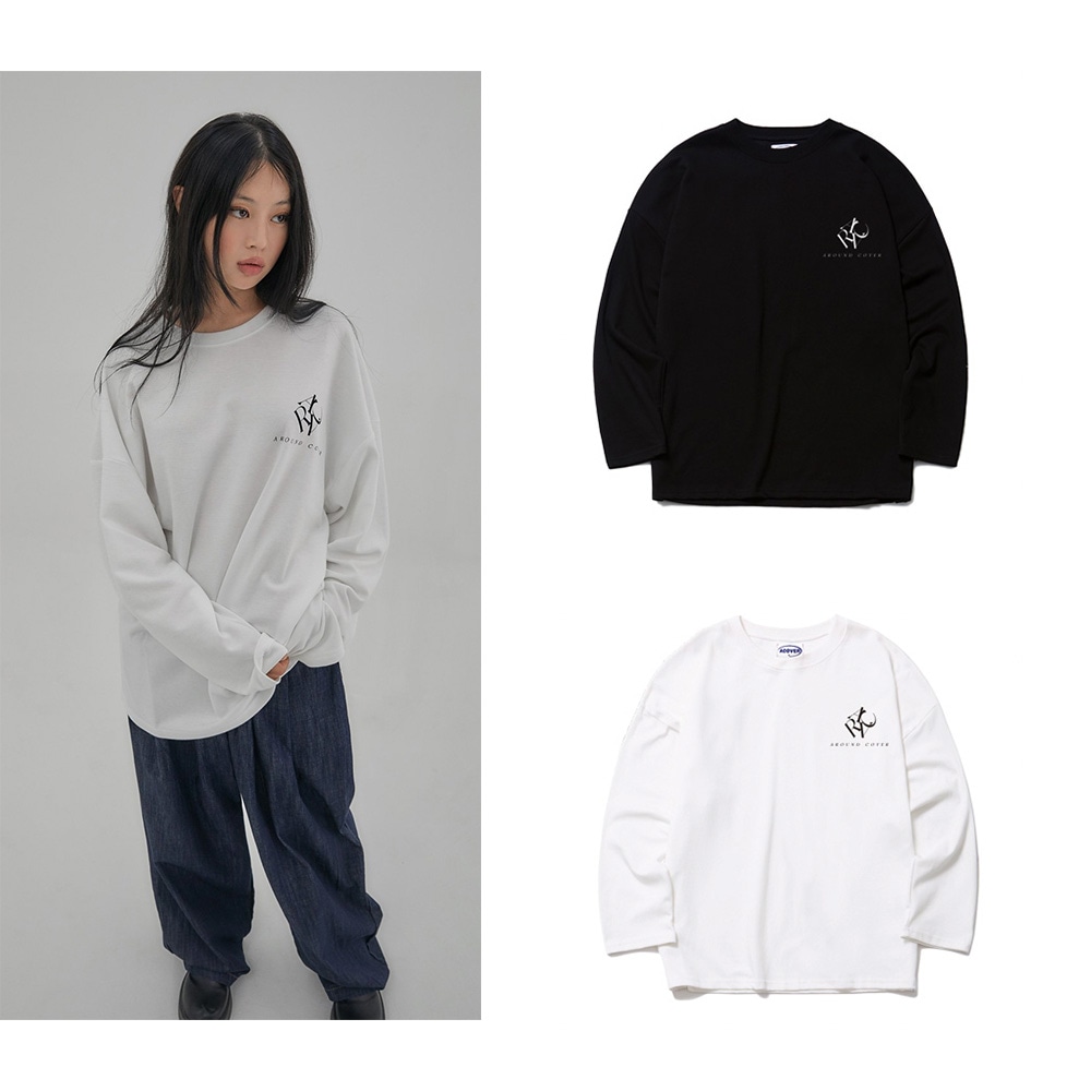 アラウンドカバーサイクルロングスリーブ(2色)韓国人気ファッション 韓国の人気ブランド 韓国ファッション ロングスリーブ