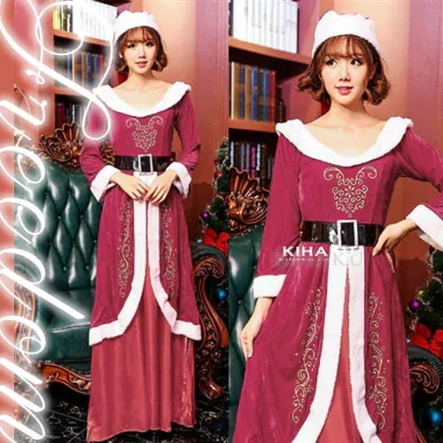 セクシーコス サンタコス 新年会 ア サンタドレス 新商品の販売クリスマス 忘年会 サンタクロース インスタ 衣装 ハロウィン コスプレ サンタ サンタガール イベント パーティー 撮影 コスチューム