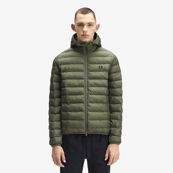 [スポーツ] フード付き断熱ジャケット - ローレリスグリーン AFPM2538553-X21