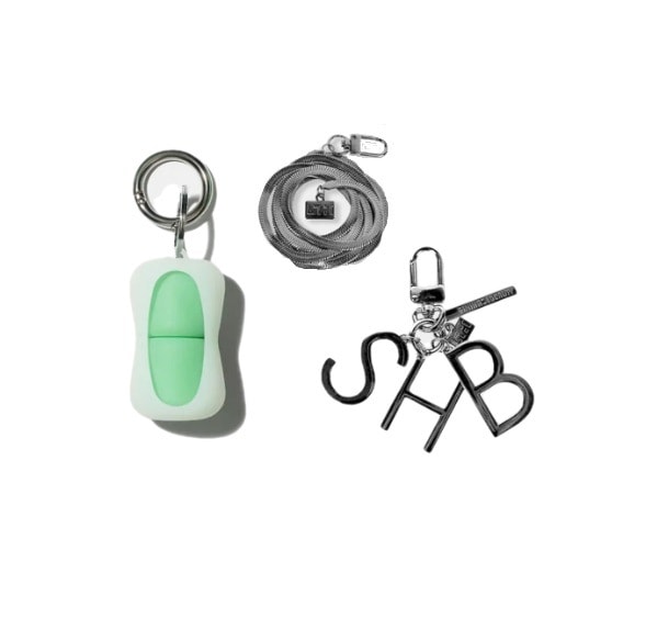 [単独]ベルベットブラーマットミニリップバーム 1g[キーリング+夜光ケース]