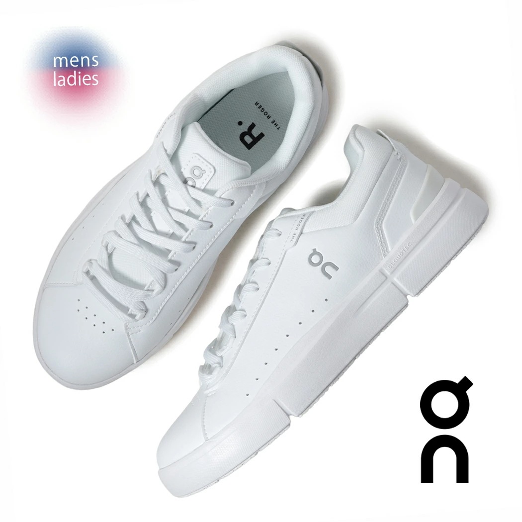 On オン ザ ロジャー アドバンテージ スニーカー THE ROGER ADVANTAGE WHITE ( 白 ホワイト メンズ レディース 3MF30641200 )