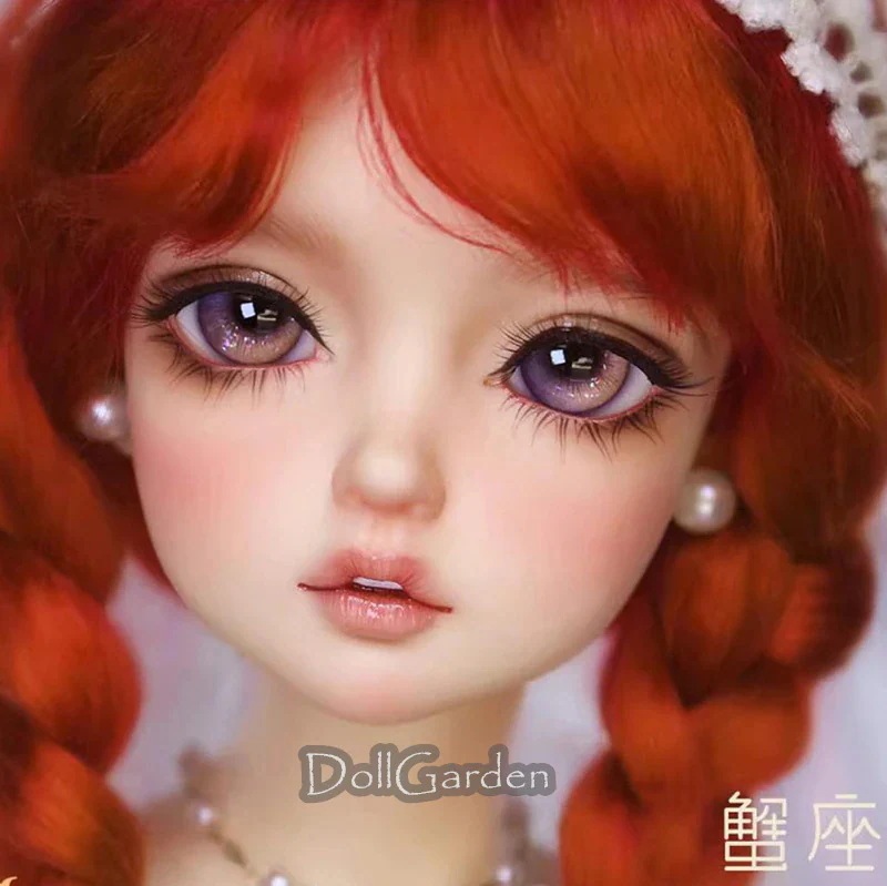 BJD ドールアイ レジンアイ 蟹座 樹脂アイ 紫系 12mm/14mm/16mm/18mmサイズ 球体関節人形用樹脂眼