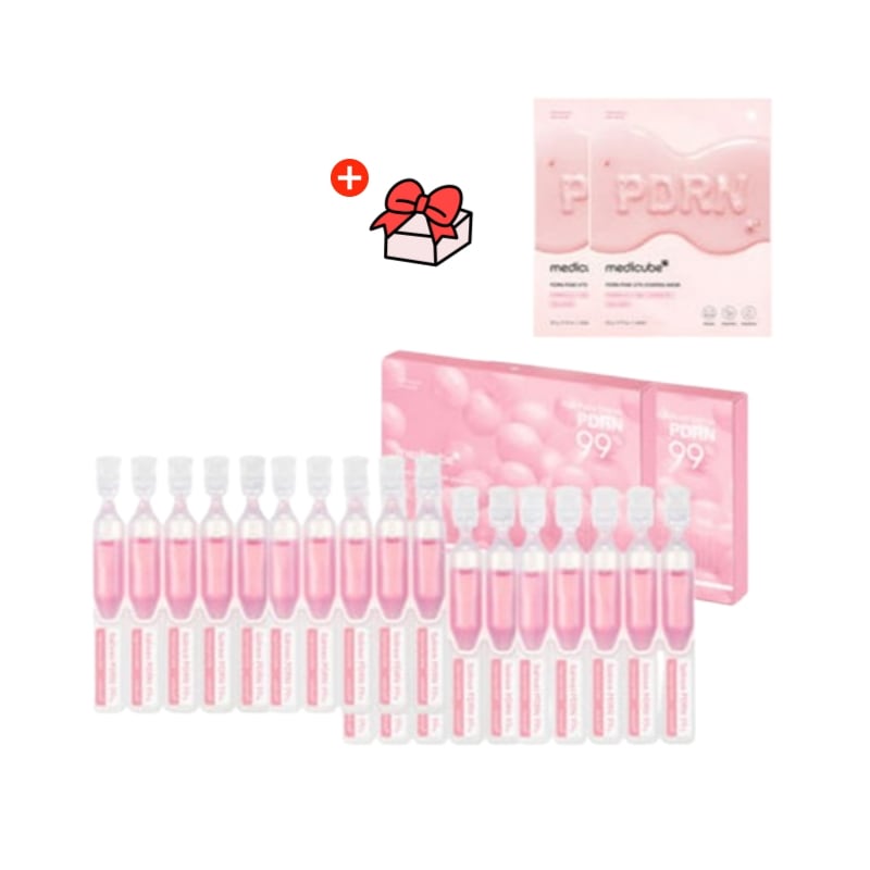 PDRN ピーディーアールエヌ ピンク ワンデー セラム 10個入り 2BOX+ビタコーティングマスクパック 3枚贈呈/ スキンケア/シミ/セラム/トーンアップ/弾力/肌ツヤ/保湿/