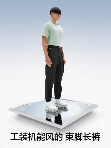 クールなパンツ撥水性肌に優しいインナーパッチ付きアクティブウェア