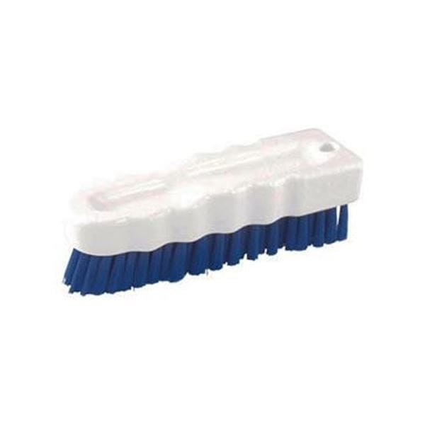 （まとめ）TRUSCOハンドブラシ（ハードタイプ）HACCP対応 ブルー THB-H-B 1個10セット