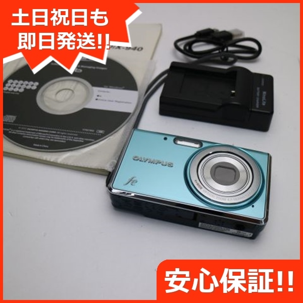 超美品 FE-4020 ライトブルー OLYMPUS デジカメ 15
