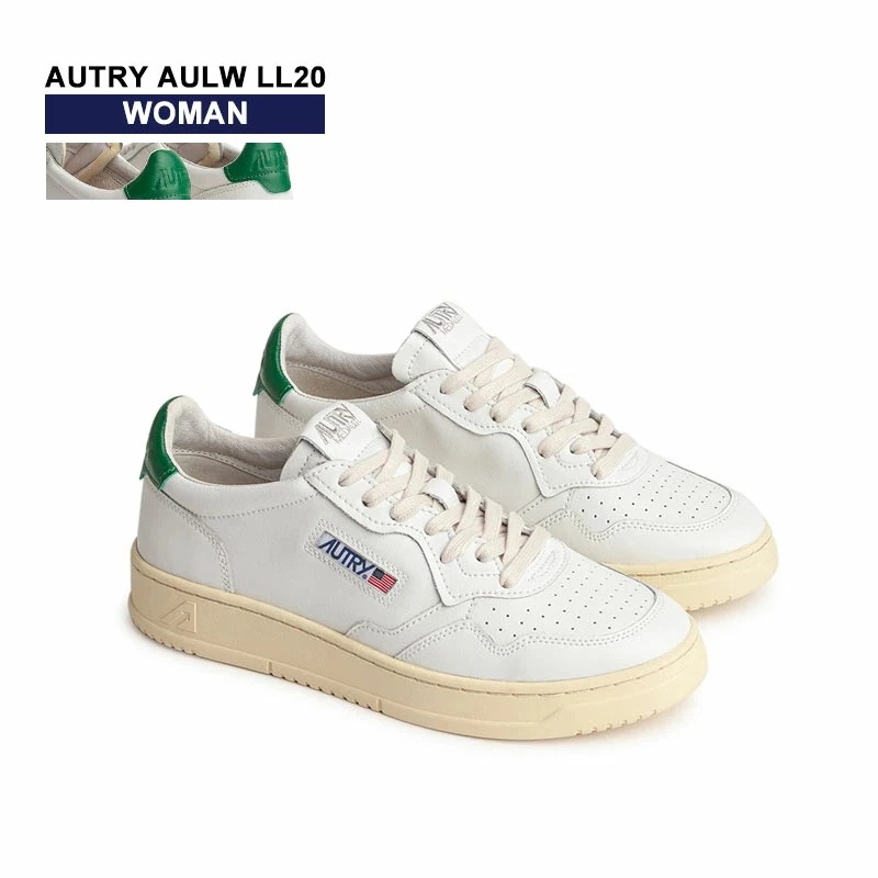 MEDALIST レディース スニーカー カーフスキン グリーン ローカット USA LOW AULW LL20 16,350円