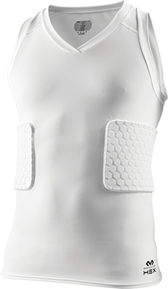McDavid マクダビッド HEX V-タンク メッシュ アンダーシャツ M7963-WH
