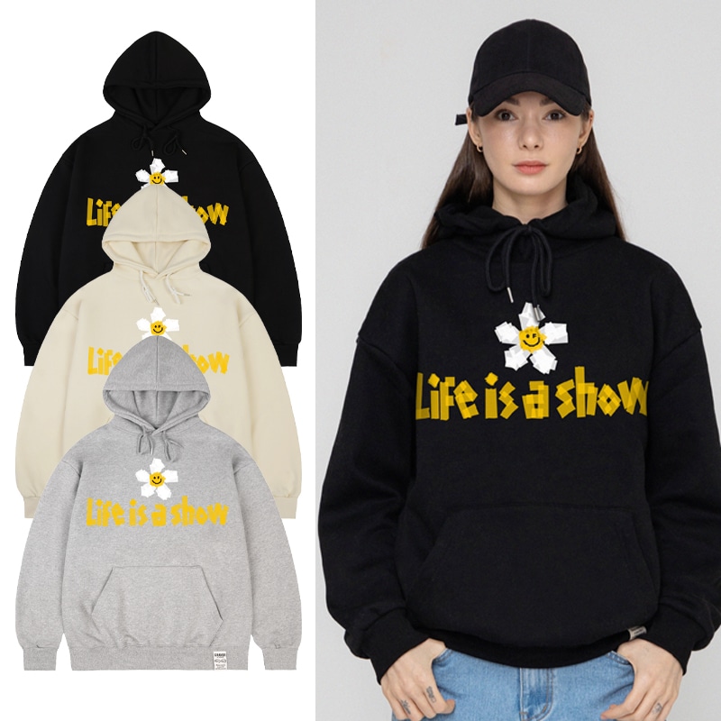 [UNISEX] Tape Flower Smile Hoodie_3color 5,742円