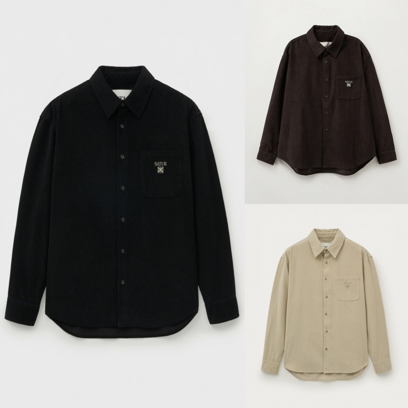 【SATUR】25FW SOFT CORDUROY SHIRT : 3COLORS 15,318円