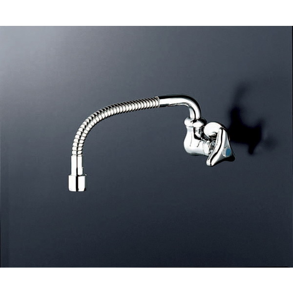 K10FL-JAN 横自在水栓 フレキP付キッチン用設備