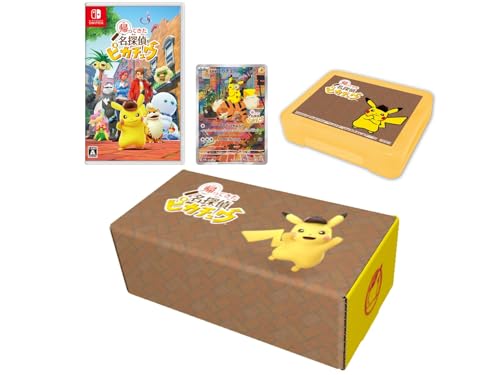 名探偵ピカチュウオリジナルBOX入り帰ってきた 名探偵ピカチュウ -Switch (【Amazon.co.jp限定】アイテムケース 同梱)