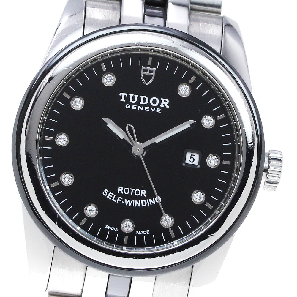チュードル TUDOR 53010 グラマーデイト 11P 自動巻き レディース _822003【中古】