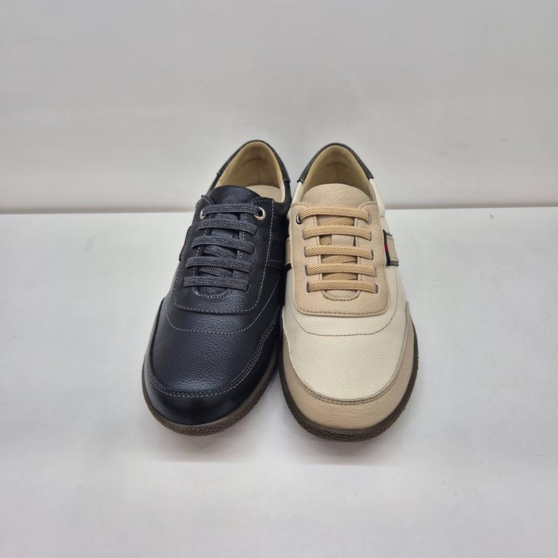 女性にやさしい天然皮革バンディングストラップスニーカー FQ453 FQ454_1